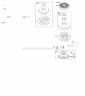 Flywheel Governor Spring Diagram and Parts List for 31P677-0123-B1  Briggs and Stratton Engine